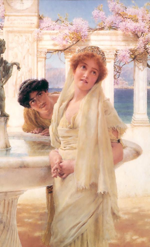 Sir Lawrence Alma-Tadema A Difference of Opinion